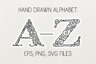 Alphabet Clipart and Vector Set