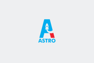 Astro Letter A Logo Template – Design a Brand Identity That Sticks