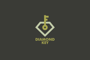 Diamond Key Logo Template: A Versatile Foundation for Professional Brand Identity