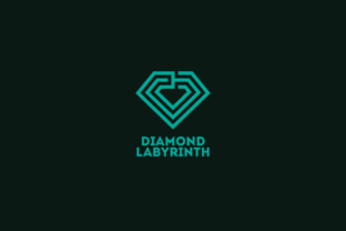 Diamond Labyrinth Logo Template: A Versatile Foundation for Distinctive Brand Identities