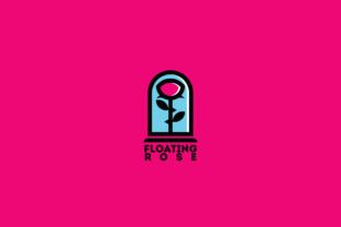 Floating Rose Logo: A Versatile Branding Template