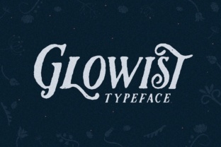 Glowist: A Handcrafted Serif Font with Storybook Charm