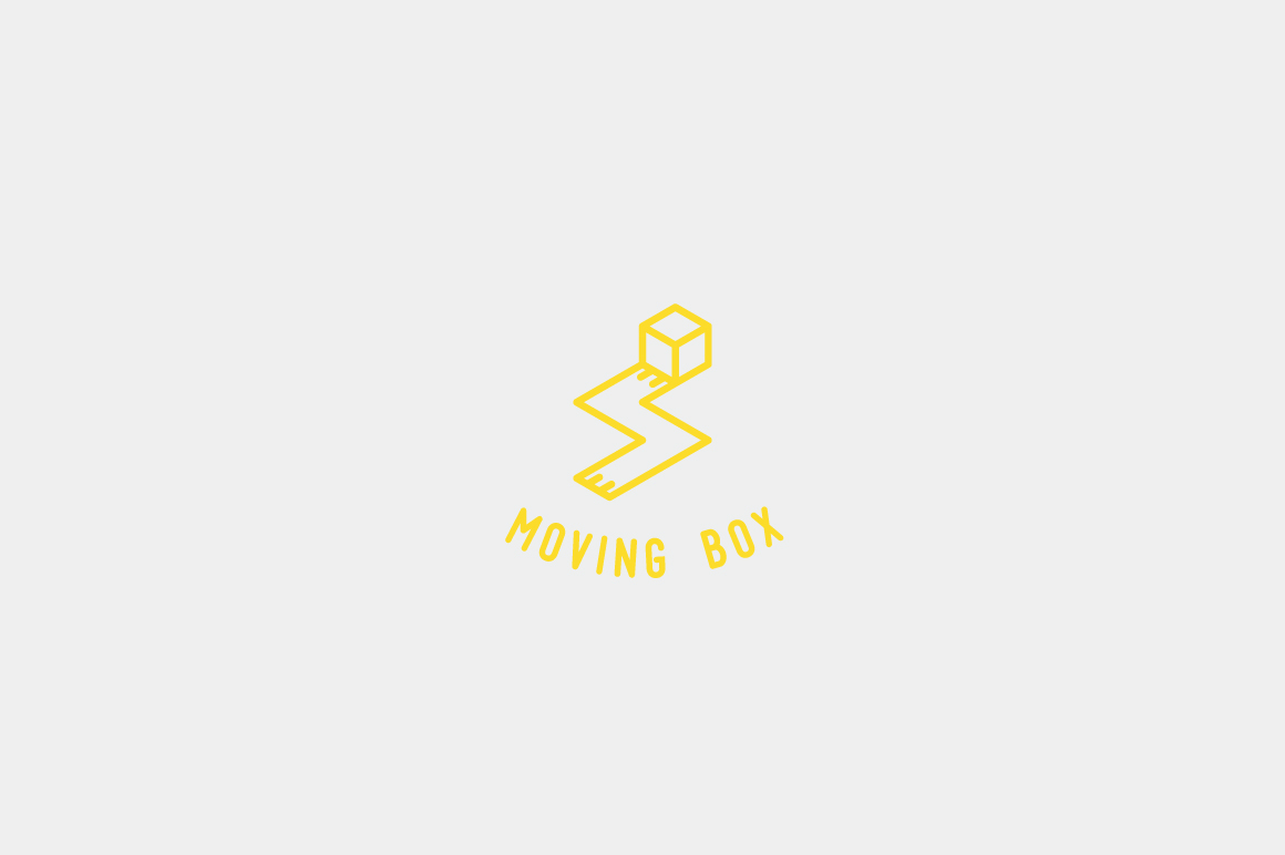 Moving Box Logo Template: A Practical Asset for Your Moving or Trucking Brand Identity