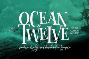 Ocean Twelve: A Vintage-Inspired Handwritten Font