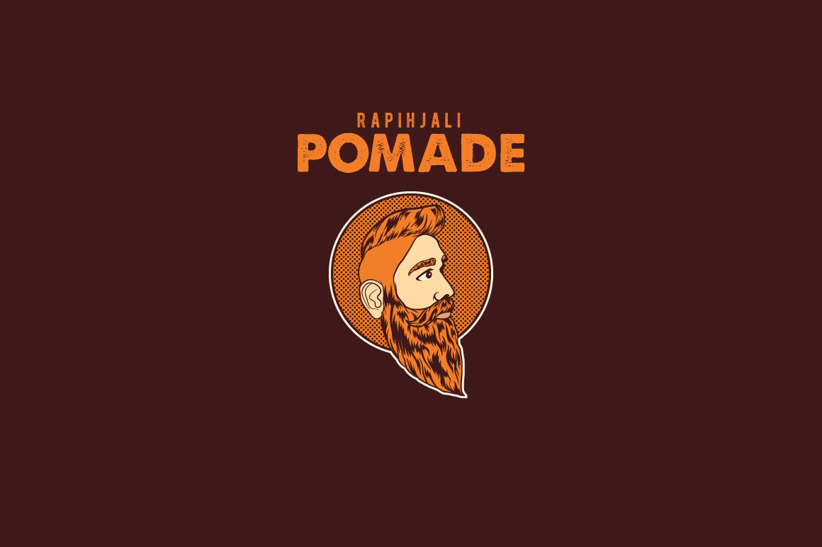 Pomade Logo Template: Evaluating Its Role in Personal and Corporate Branding