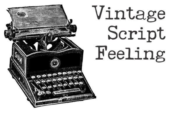 Remington Weather: A Distressed Typewriter Font with Raw Character