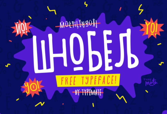 Shnobel: A Wildly Emotional Font for Bold Designs