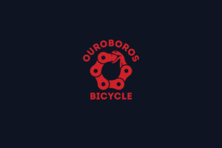 Unlock Creative Branding with the Ouroboros Bicycle Logo Template: A Complete Guide to Custom Design